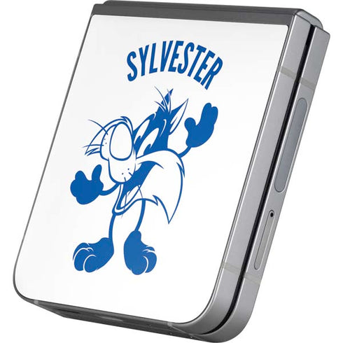 Looney Tunes Sylvester the Cat Big Head Galaxy Z Flip6 Skin